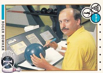 1990 Collect-A-Card Kingpins #59 Roger Bowker Front